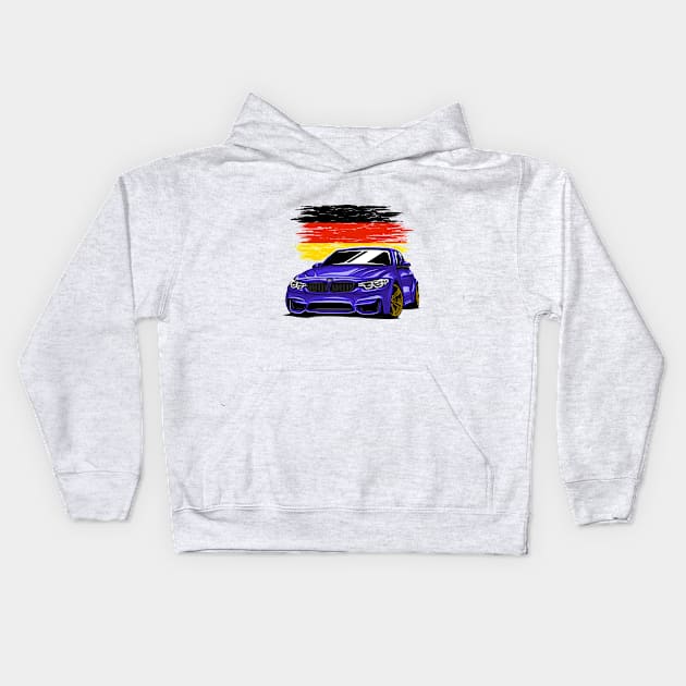 F80 M3 Kids Hoodie by Automotive_King